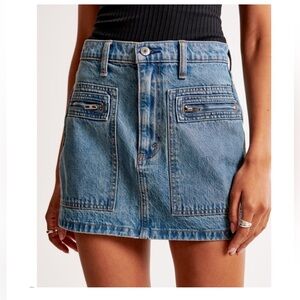 Abercrombie Denim Mini Skirt